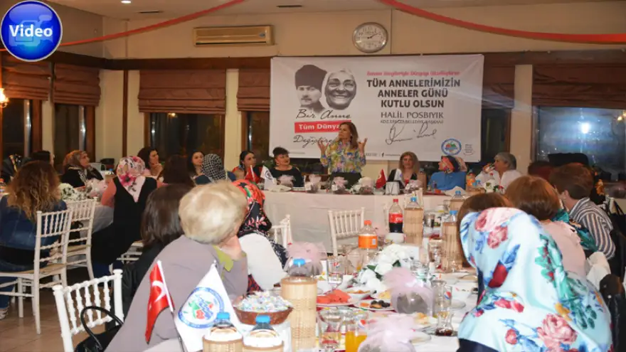 Bayan Posbıyık, anneler gününde iftar verdi...