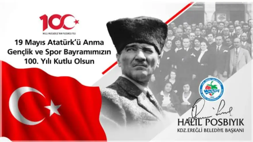 Başkan Posbıyık'tan, 19 Mayıs mesajı