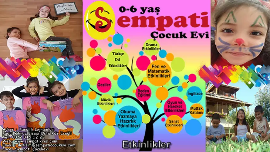 Sempati Çocuk Evi, şanslı çocukların yuvası...