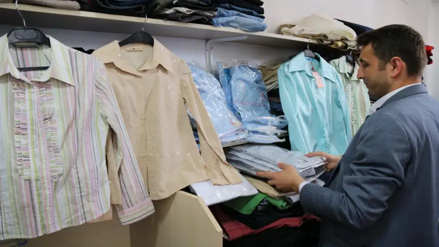 Giysi toplama kampanyası başlatıldı...