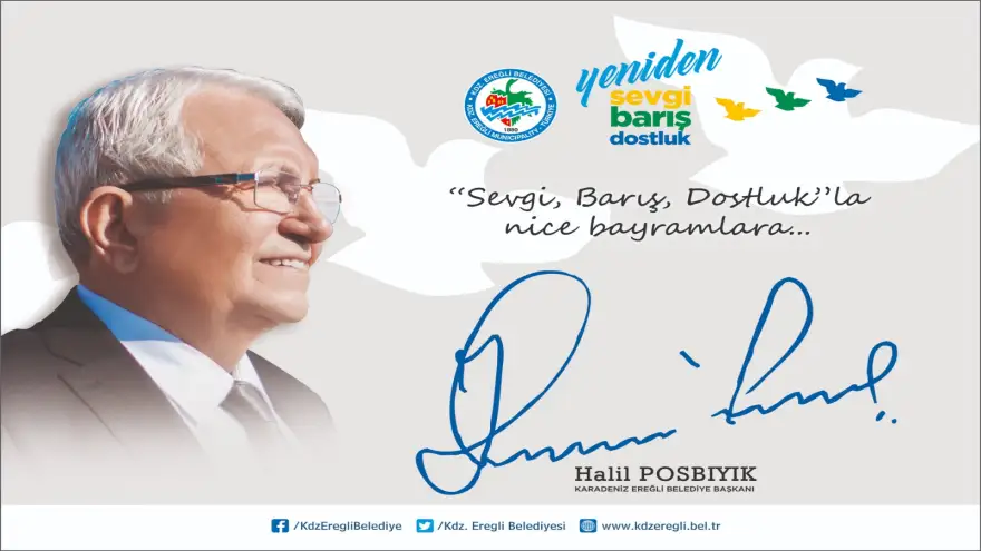Posbıyık: "İyi Bayramlar"