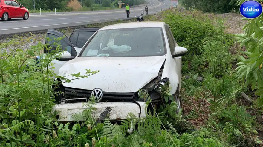 Uyuya kaldı, 2 Kişi yaralandı...