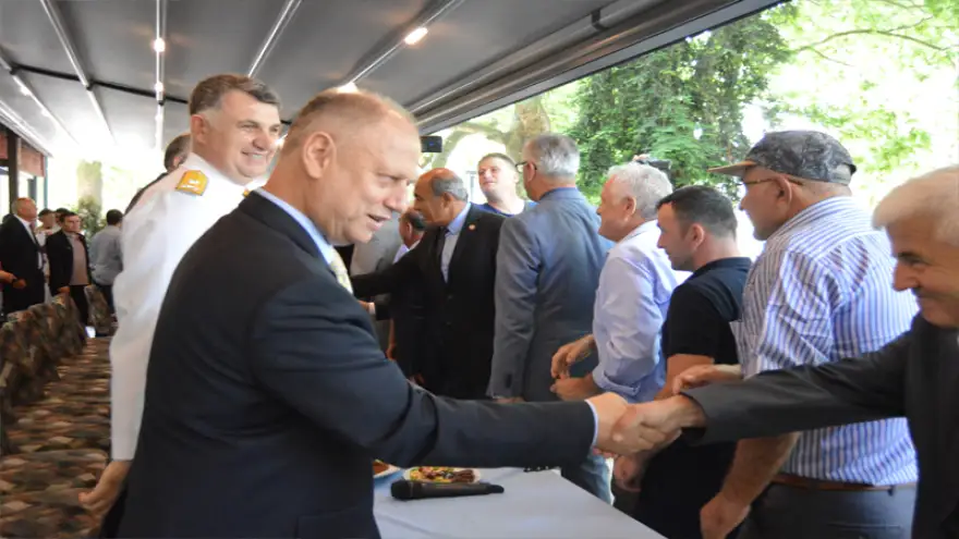 Ereğli'de protokol, halk ile bayramlaştı...