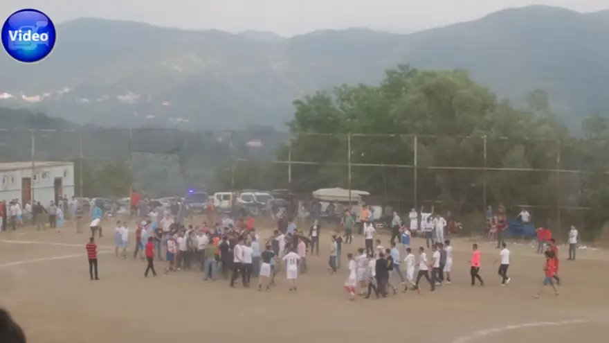 Saha savaş alanına döndü...