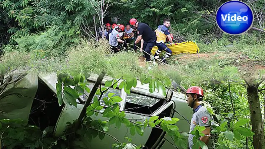 Feci Kaza: 1 ölü 2 si ağır 5 yaralı...