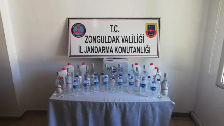 Sahte rakı operasyonu