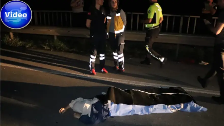 Karşıya geçecekti, hayatını kaybetti