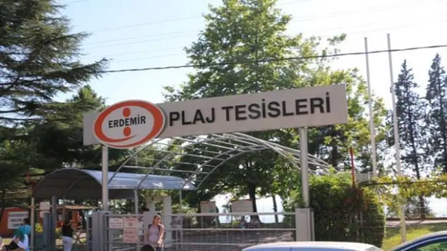 Erdemir Plajı hizmete açılıyor...