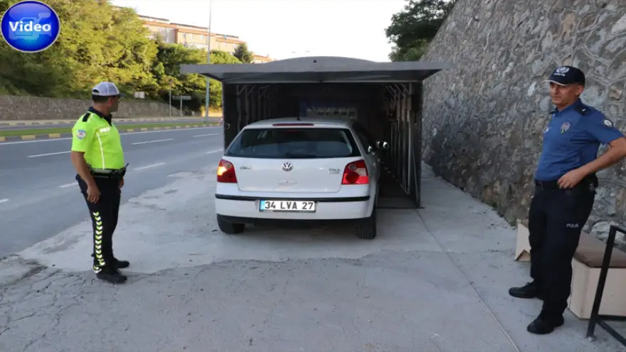 Sürücüler "Yaşam tüneli'ne" girdi