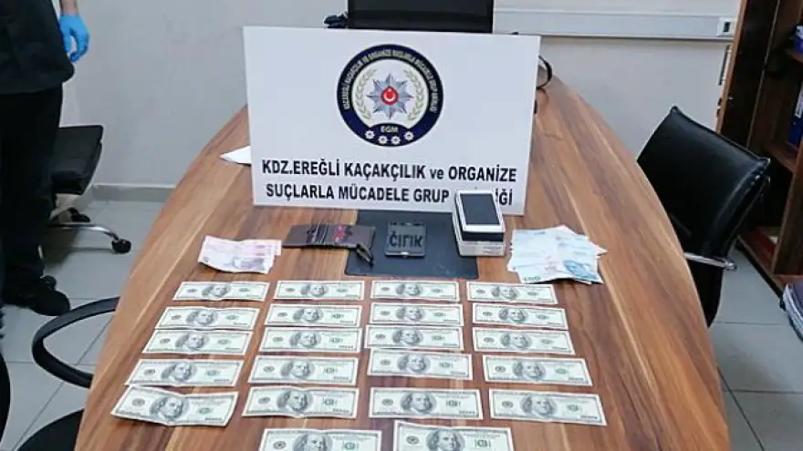 Ereğli’ de dolar operasyonu…