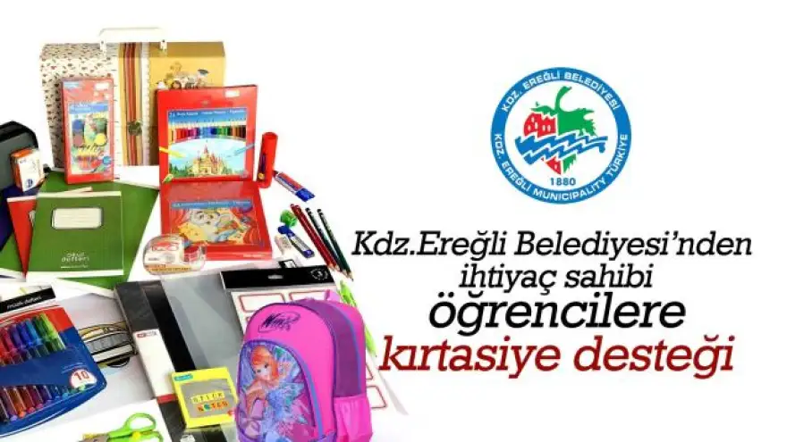İlkokul ve Lise öğrencilerine kırtasiye desteği!..