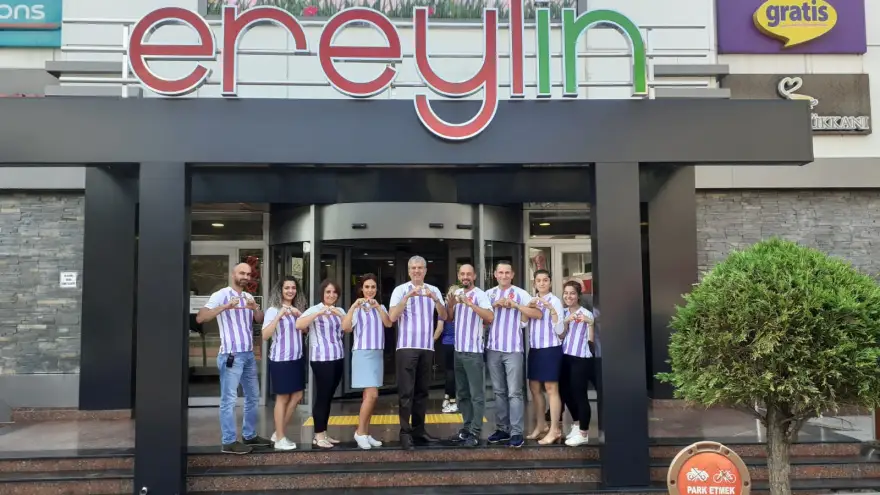 Ereylin AVM'den takımına tam destek