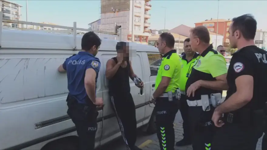 Polisin gözünden kaçmadı...