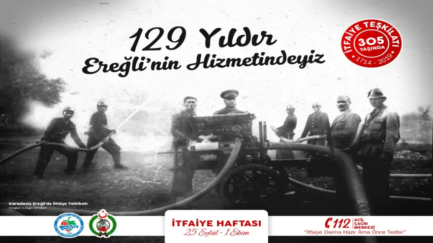 İtfaiye haftası başlıyor...