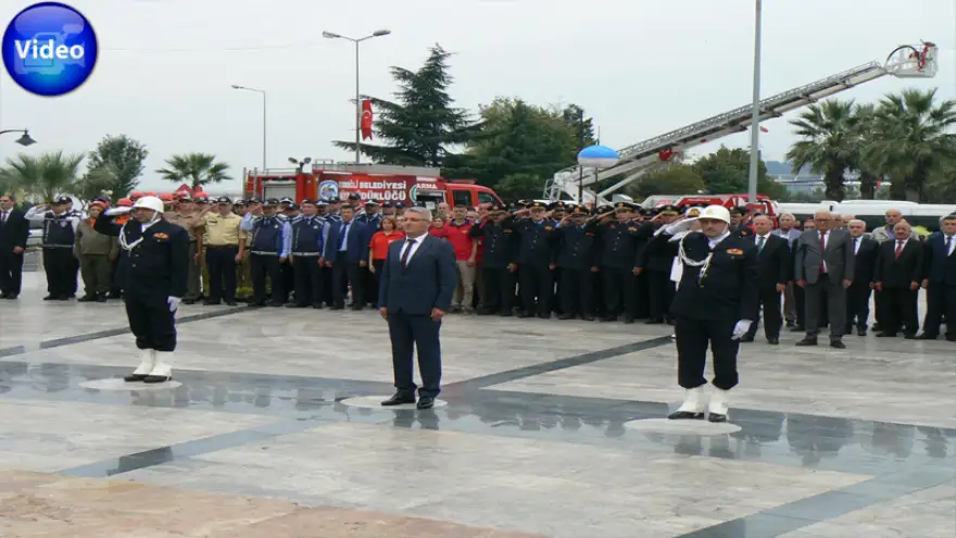 Kdz. Ereğli'de itfaiye haftası kutlandı..