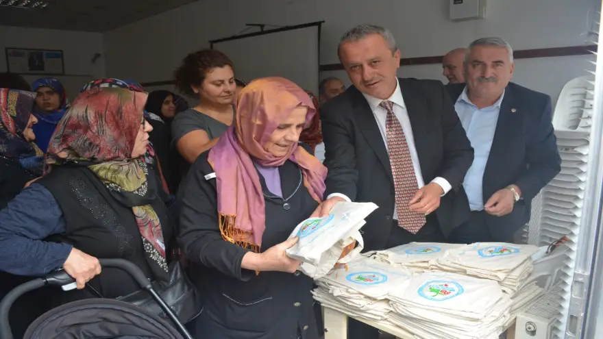 Sarıkorkmaz temiz çevre için el ele verdi