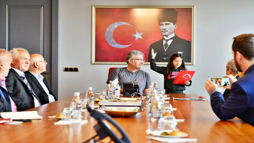 Erdemir Genel Müdürü Oral’a teşekkür ziyareti