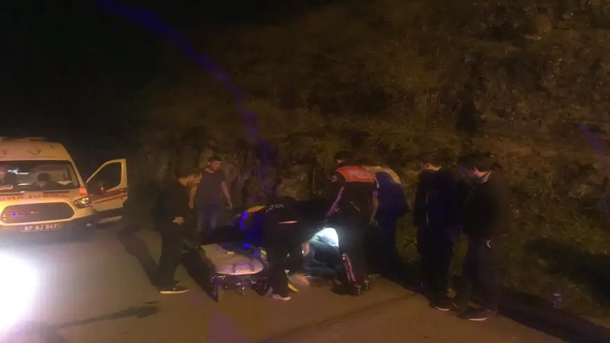 10 Metre'den uçtu...