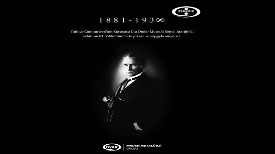 Erdemir, Atatürk'ü andı