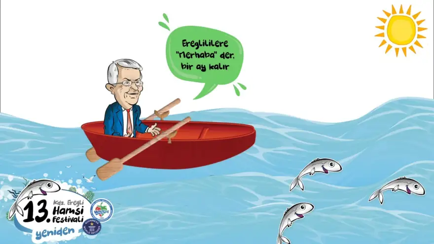 Hamsi Festivali'ne özel hareketli davetiye...