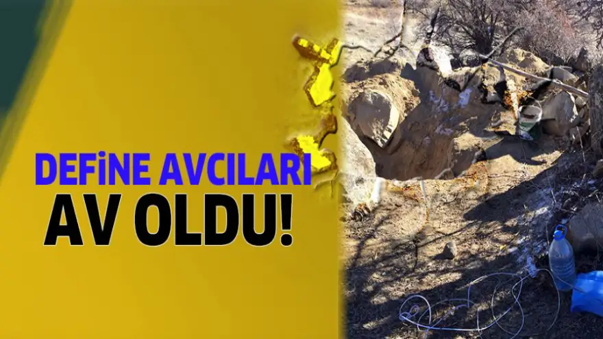 Define avcıları suçüstü yakalandı