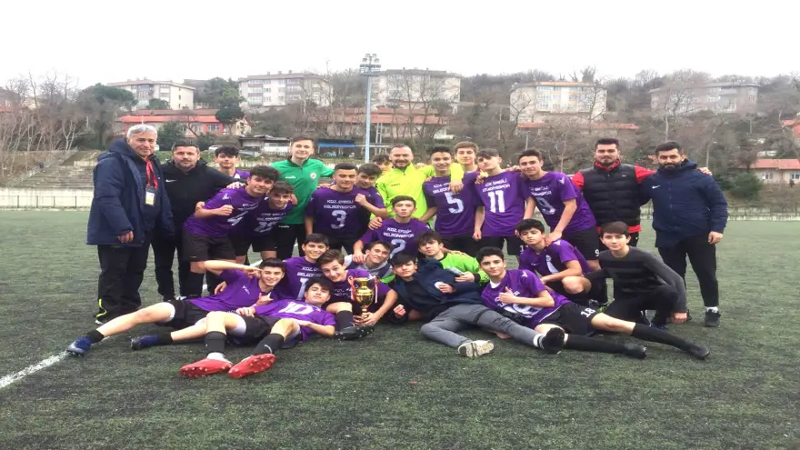 Ereğli Belediyespor U 16 Futbol takımı Zonguldak şampiyonu oldu