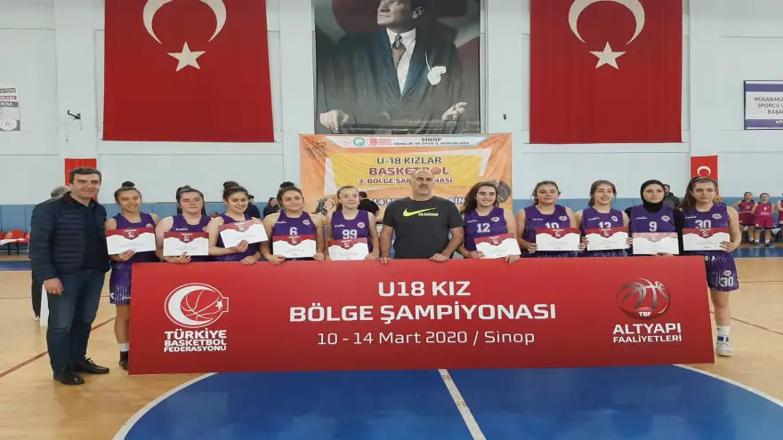 Basketbol kız takımı Anadolu Şampiyonasına katılacak...