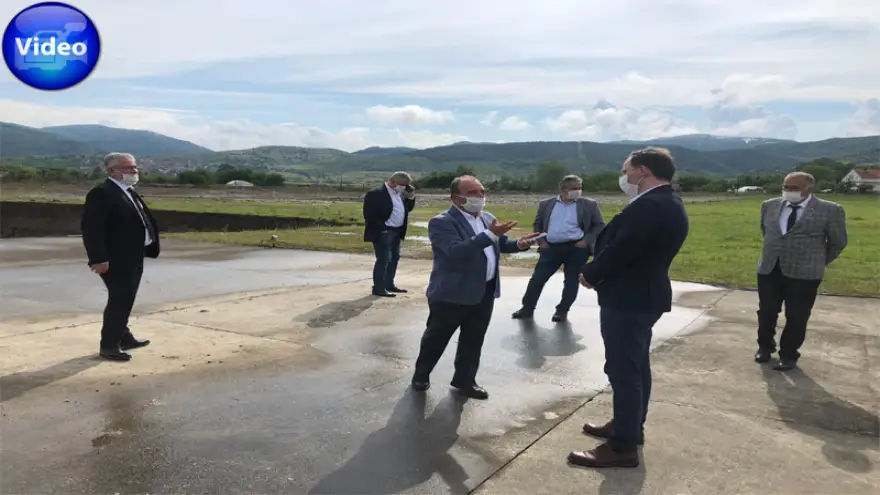 Yavuzyılmaz, pist çalışmalarını sahada inceledi