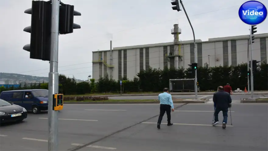 Sinyalizasyon kuruldu, yayalar mutlu