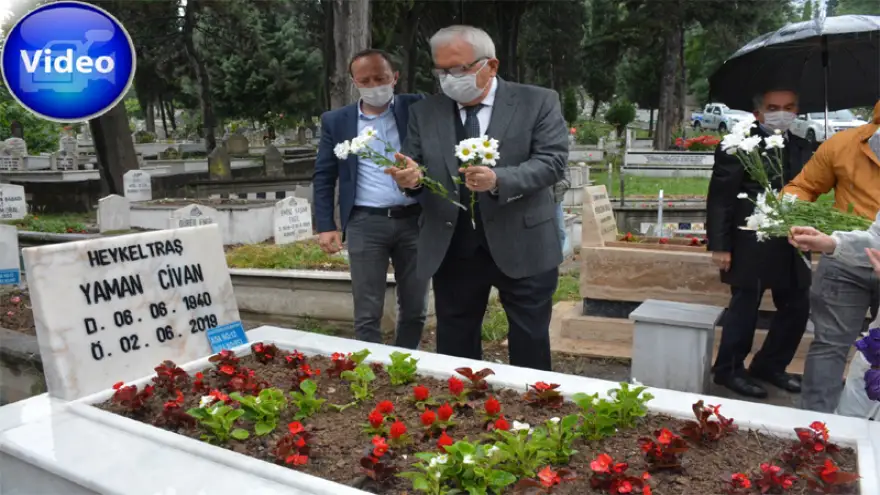 Yaman Civan, mezarı başında anıldı