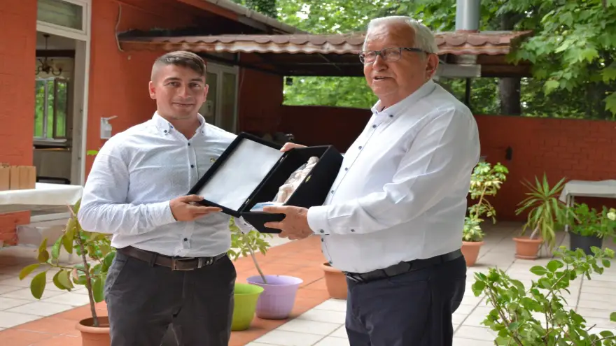 Komutan Bülbül’e veda yemeği