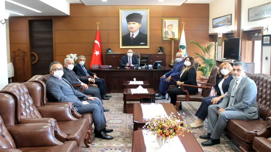 Posbıyık ve ekibinden Vali Tutulmaz’a ziyaret