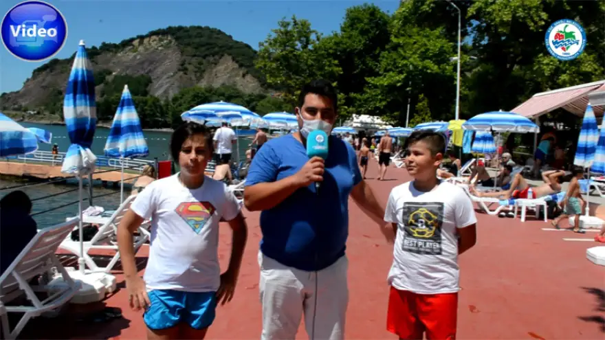 Barış Plajı’nda halk mutlu