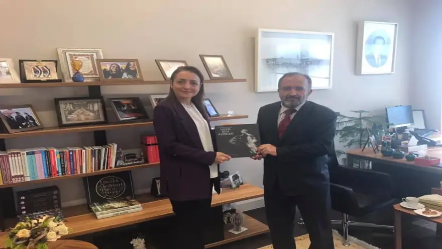 Çufalı, Saadet Oruç'u ziyaret etti