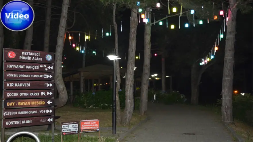 Kestaneci piknik alanı yoğun ilgi görüyor