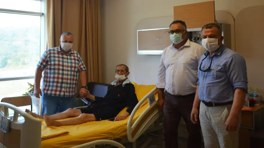 Posbıyık, Gazeteci Akman'ın sağlığıyla yakından ilgileniyor