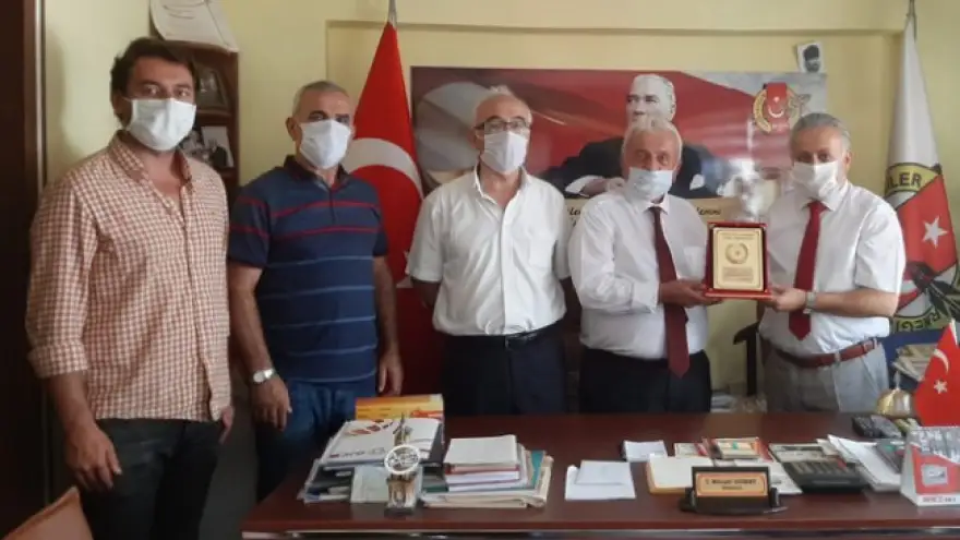 THK'dan EGD'ye teşekkür plaketi