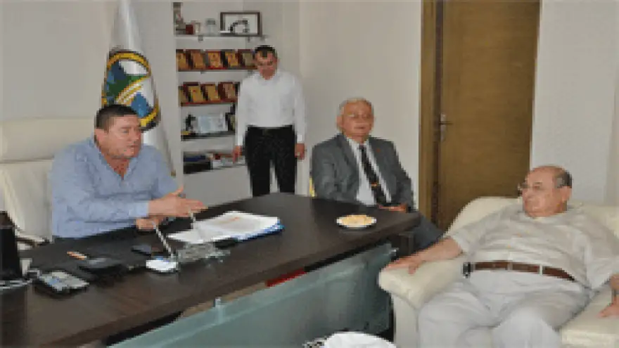 KEMAL ANADOL, ALAPLI BELEDİYESİNİ ZİYARET ETTİ