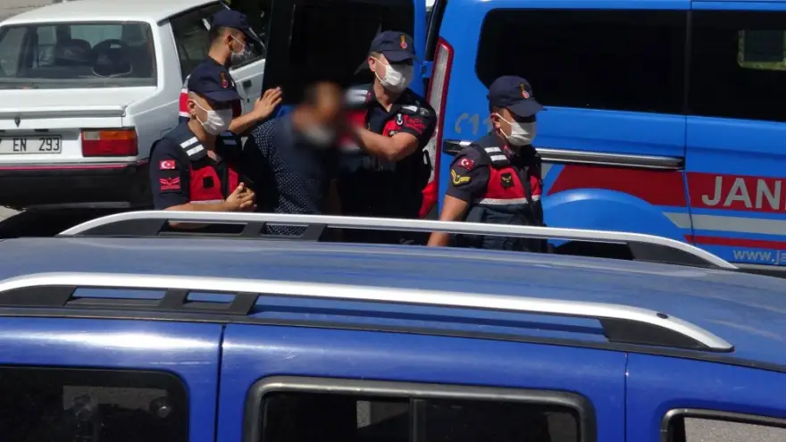 Cinayet zanlısı adliyeye sevk edildi