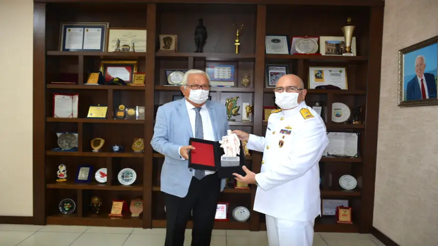 Amiral Gün’den Başkan Posbıyık’a iade-i ziyaret