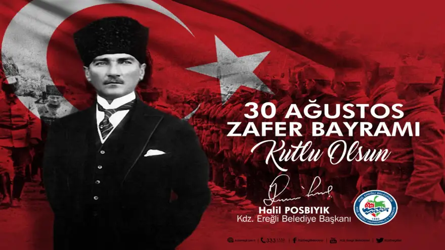 Posbıyık: “30 Ağustos bağımsızlık ve özgürlük için verilen mücadelenin ve zaferin bayramıdır”