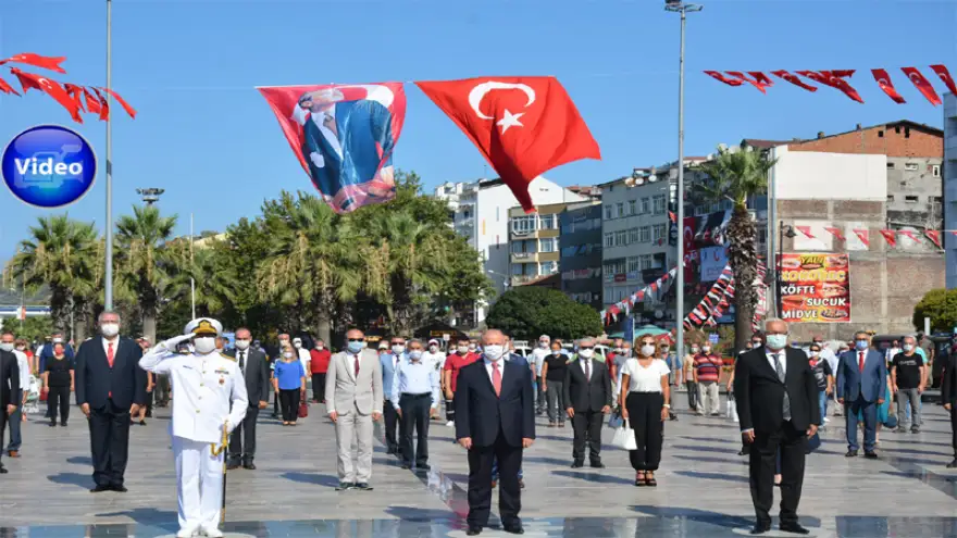 Ereğli'de, 30 Ağustos Zafer Bayramı kutlandı