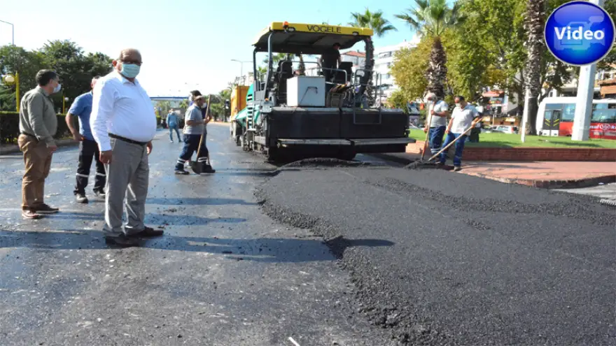 Ereğli’de yoğun asfalt mesaisi