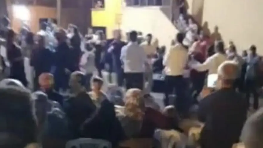 Yasak düğüne tutanak tutuldu