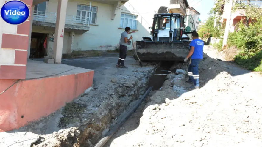 Kdz. Ereğli’de ilave su şebekesi hatları yapılıyor