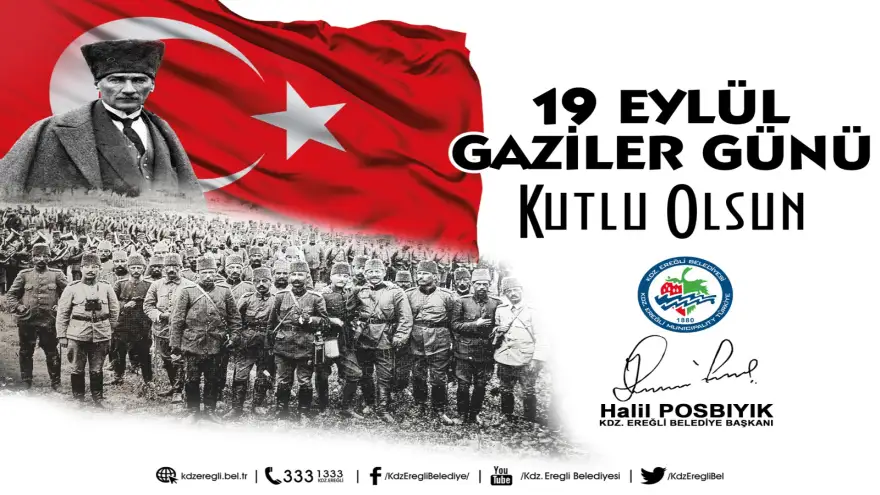 Başkan Posbıyık, Gaziler günü’nü kutladı