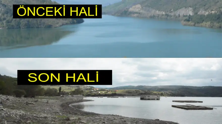 Kızılcapınar barajı alarm veriyor!