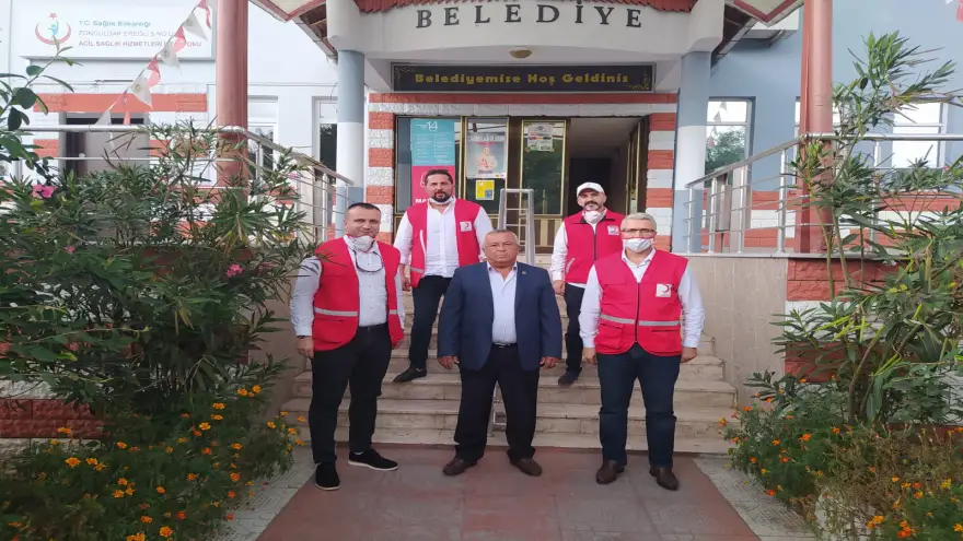 Kızılay’dan ziyaretler