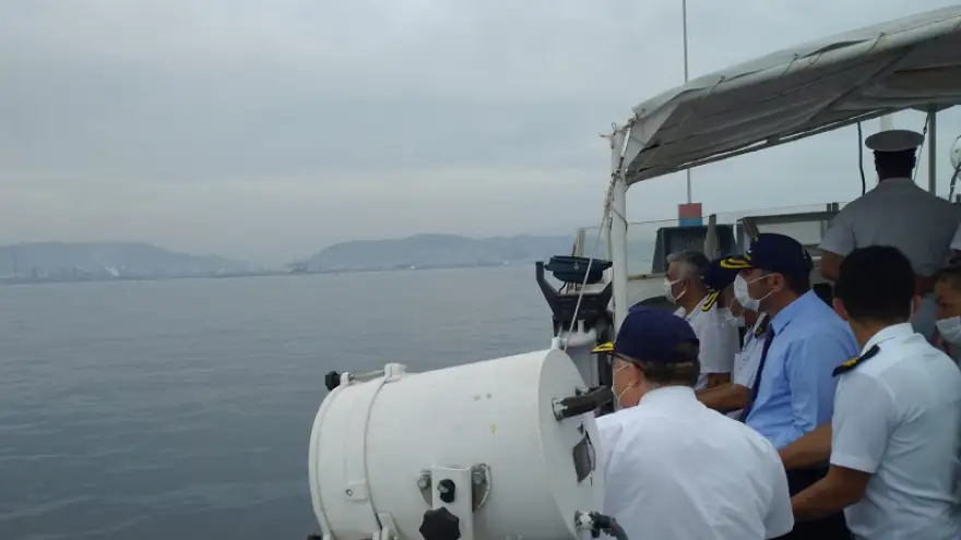 Vali Tutulmaz, sahildeki kontrol ve denetlemelere katıldı