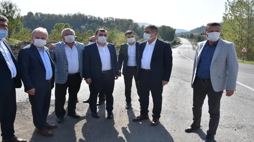 AK Parti heyeti incelemelerde bulundu